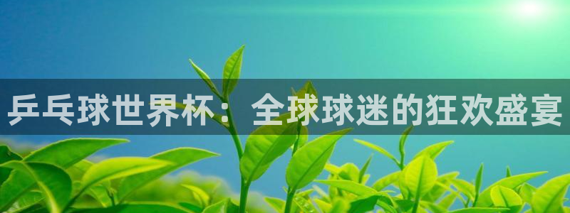 足球世界杯：乒乓球世界杯：全球球迷的狂欢盛宴